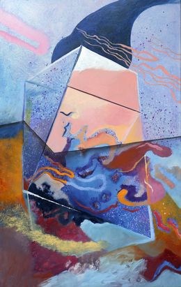 Painting, The fifth dimension, Anna Flaga