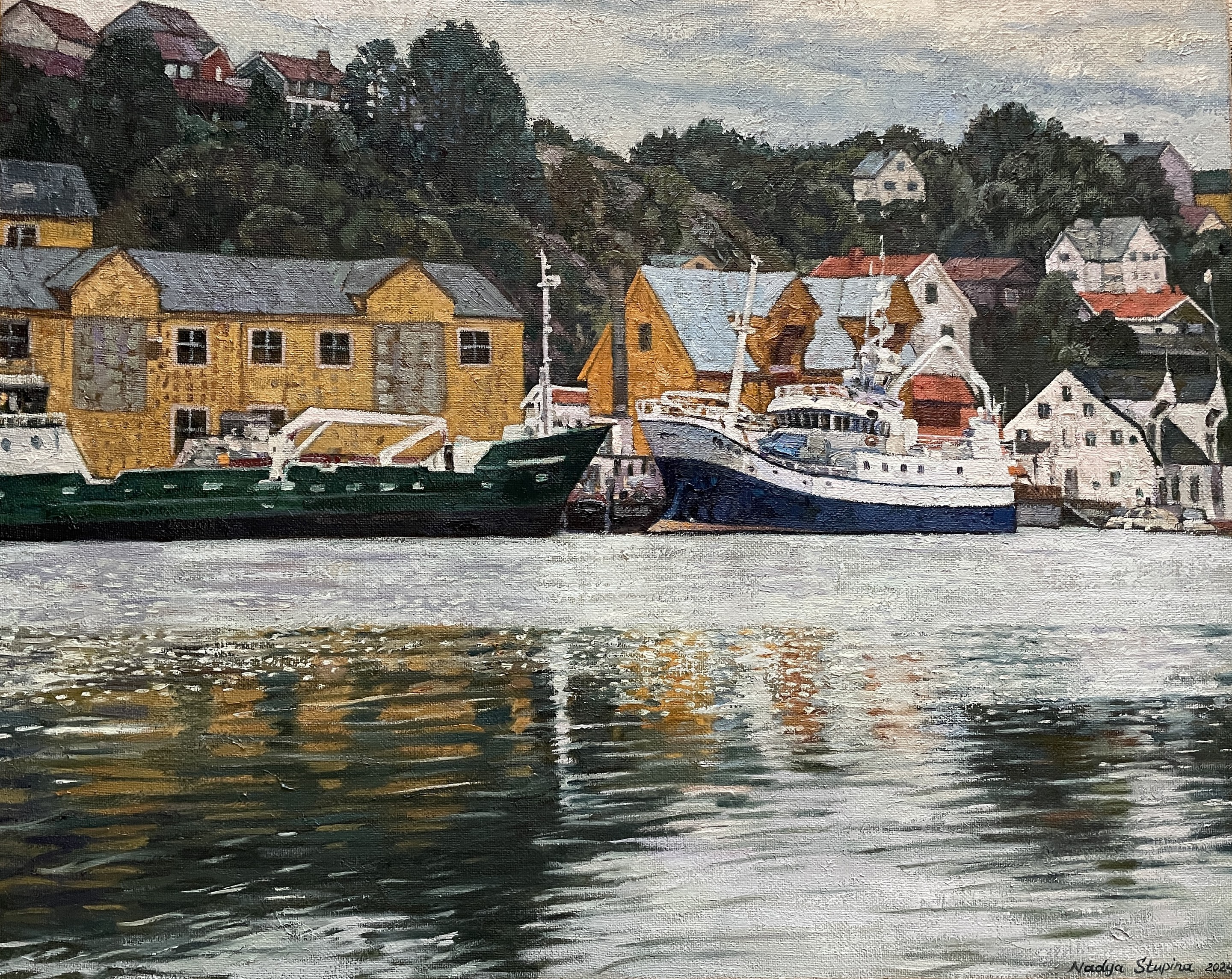 Nadezda Stupina, Yellow harbour Nadezda Stupina, Yellow harbour