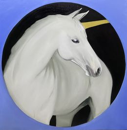 Gemälde, Unicorn, Mako Lomadze