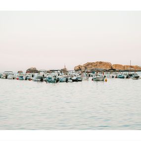 Fotografien, Boats resting in the tranquil waters of Begur, Arantza Photography