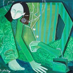 Painting, Purse, Nina Urushadze