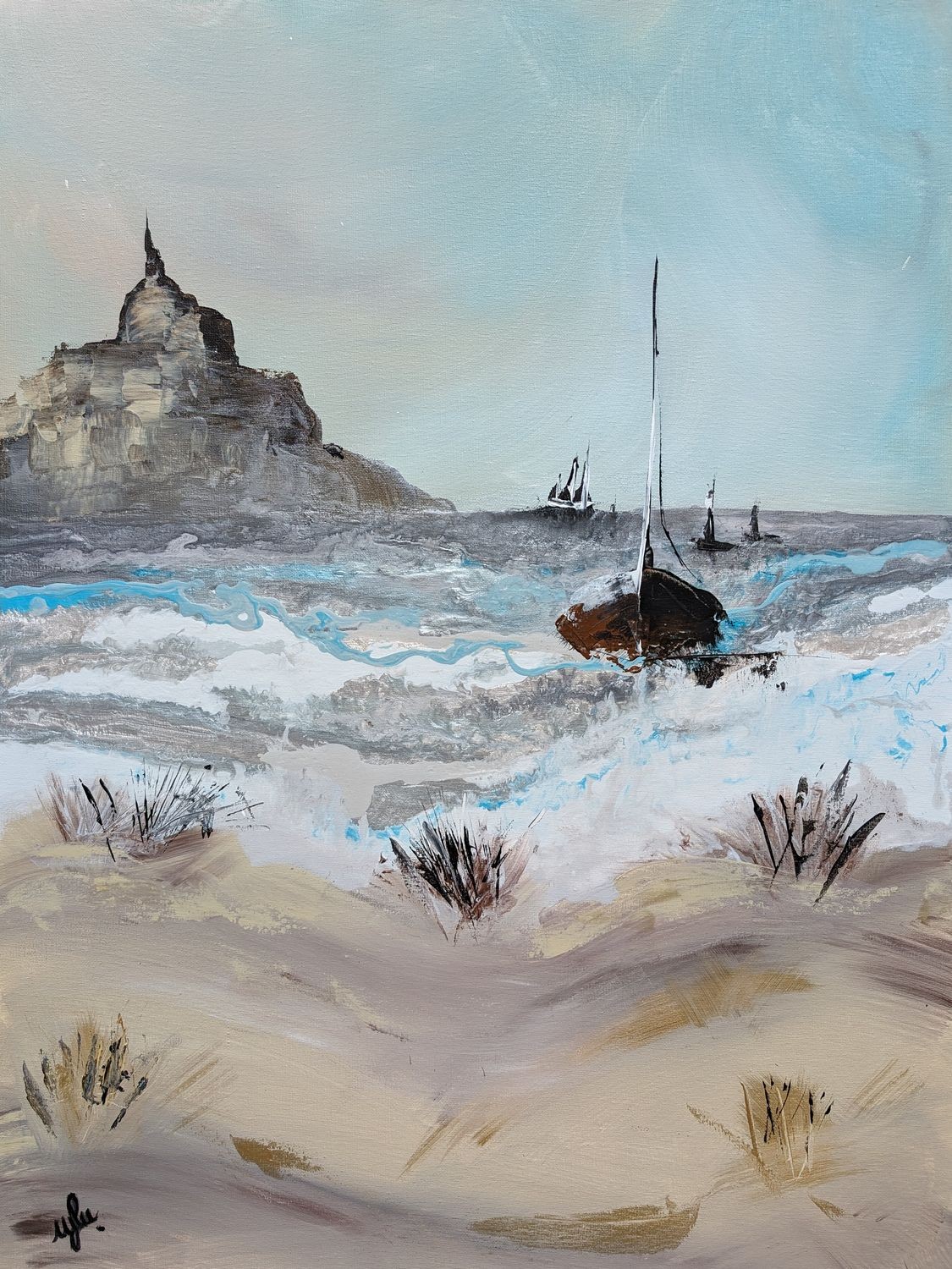 Lucie Pautret, Le Mont Lucie Pautret, Le Mont