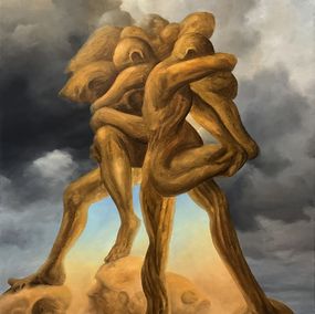 Painting, Burden of change (4), Matheo Delalle