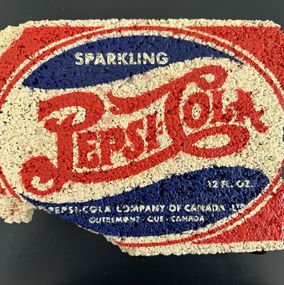 Sculpture, Brick Block Pepsi Cola, Olivier DeGroote