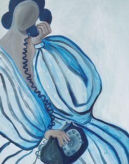 Painting, Telephone, Nina Urushadze