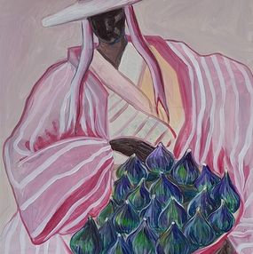 Gemälde, Pink Figs, Nina Urushadze