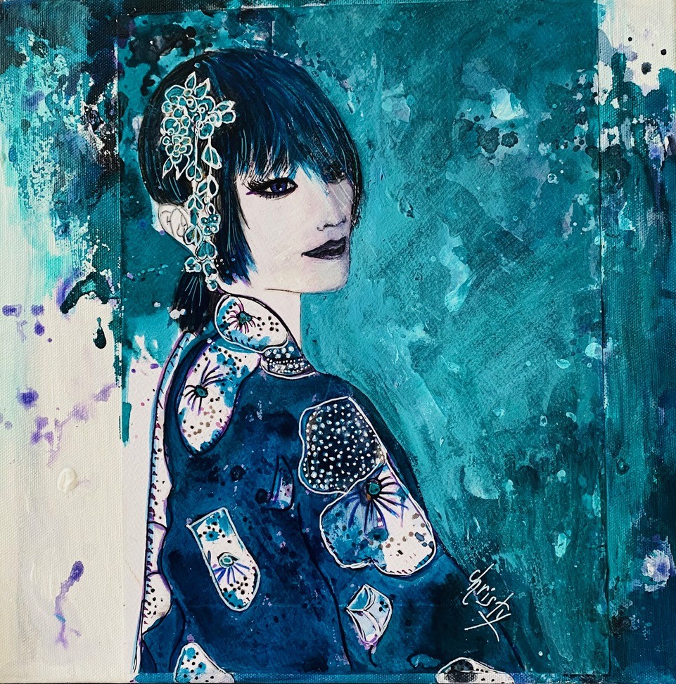 Christy, Geisha azurée Christy, Geisha azurée
