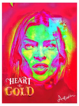 Print, Heart of Gold (Kate Moss), Pellarose