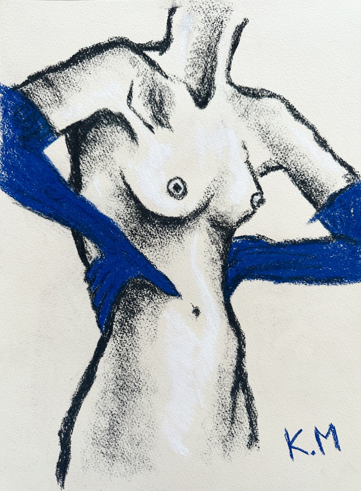 Kristina Mallen, Madam in Blue Gloves Kristina Mallen, Madam in Blue Gloves