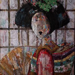 Gemälde, Serie geisha 00089, Josep Pozo