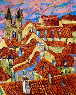 Peinture, A Serenade Of Prague, Delyafruz Bagirova