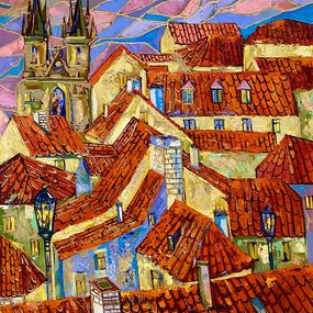 Peinture, A Serenade Of Prague, Delyafruz Bagirova