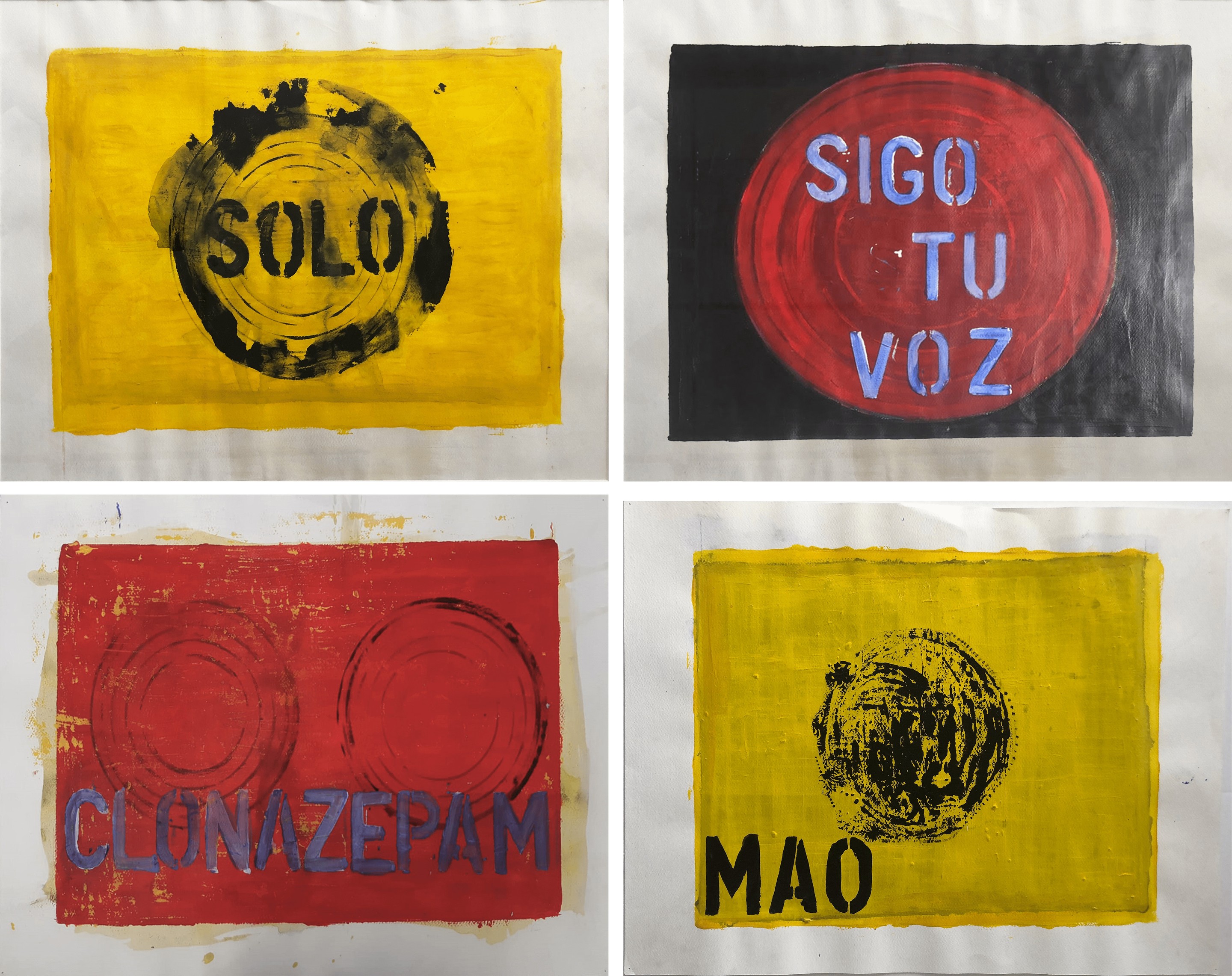 Sergio Bazan, Set Solo, Sigo tu voz, Clonazepam and Mao Sergio Bazan, Set Solo, Sigo tu voz, Clonazepam and Mao