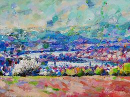 Painting, Spring in the valley, Miriam Montenegro