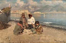 Peinture, Capri, Bernardo Hay