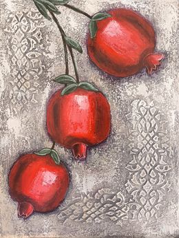 Painting, Orchard Jewels, Hasmik Mamikonyan