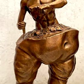 Sculpture, The little self made man, Víctor Hugo Yáñez Piña