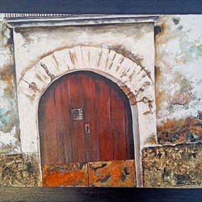 Gemälde, Tras la puerta, Ricardo Guil Cano