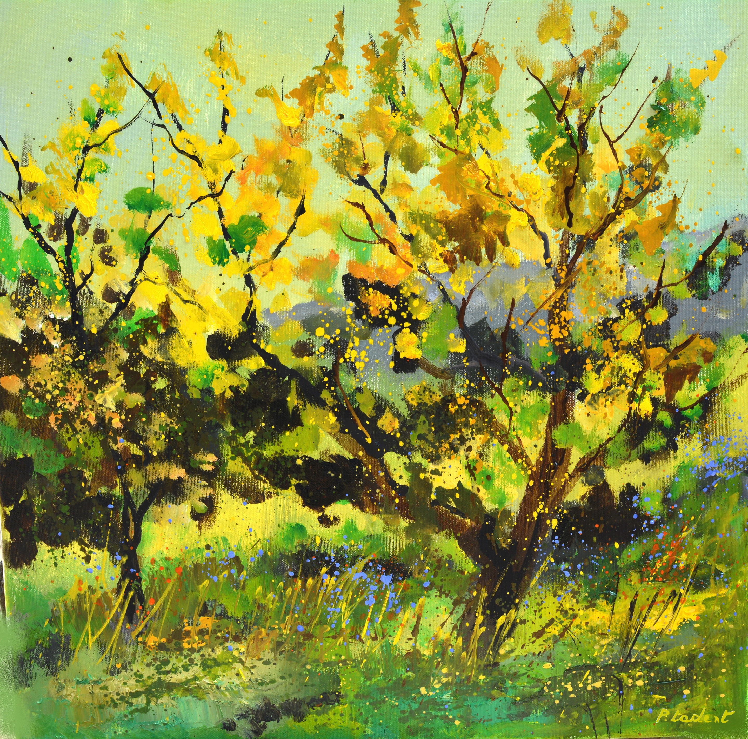 Pol Ledent, Two trees Pol Ledent, Two trees