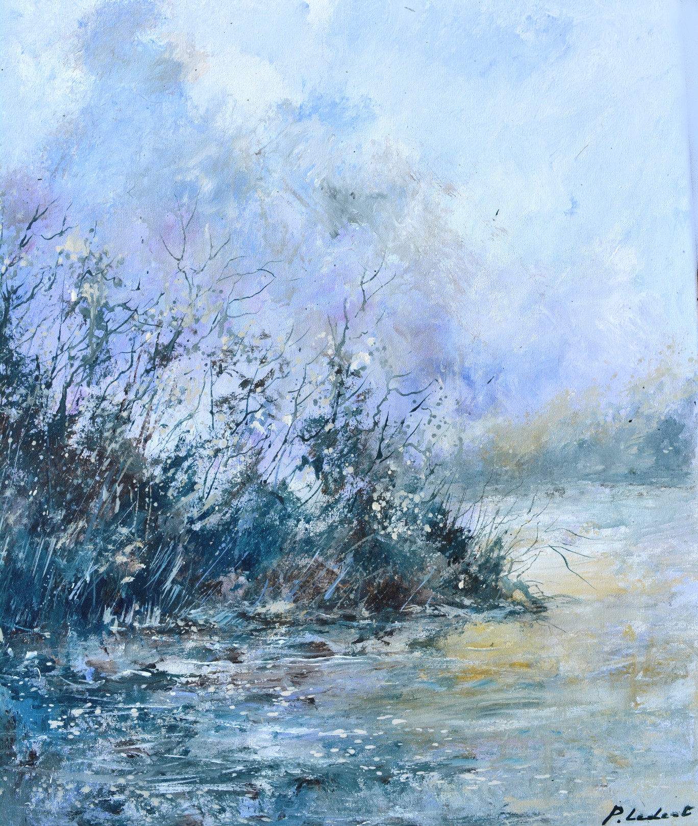 Pol Ledent, Misty waters Pol Ledent, Misty waters