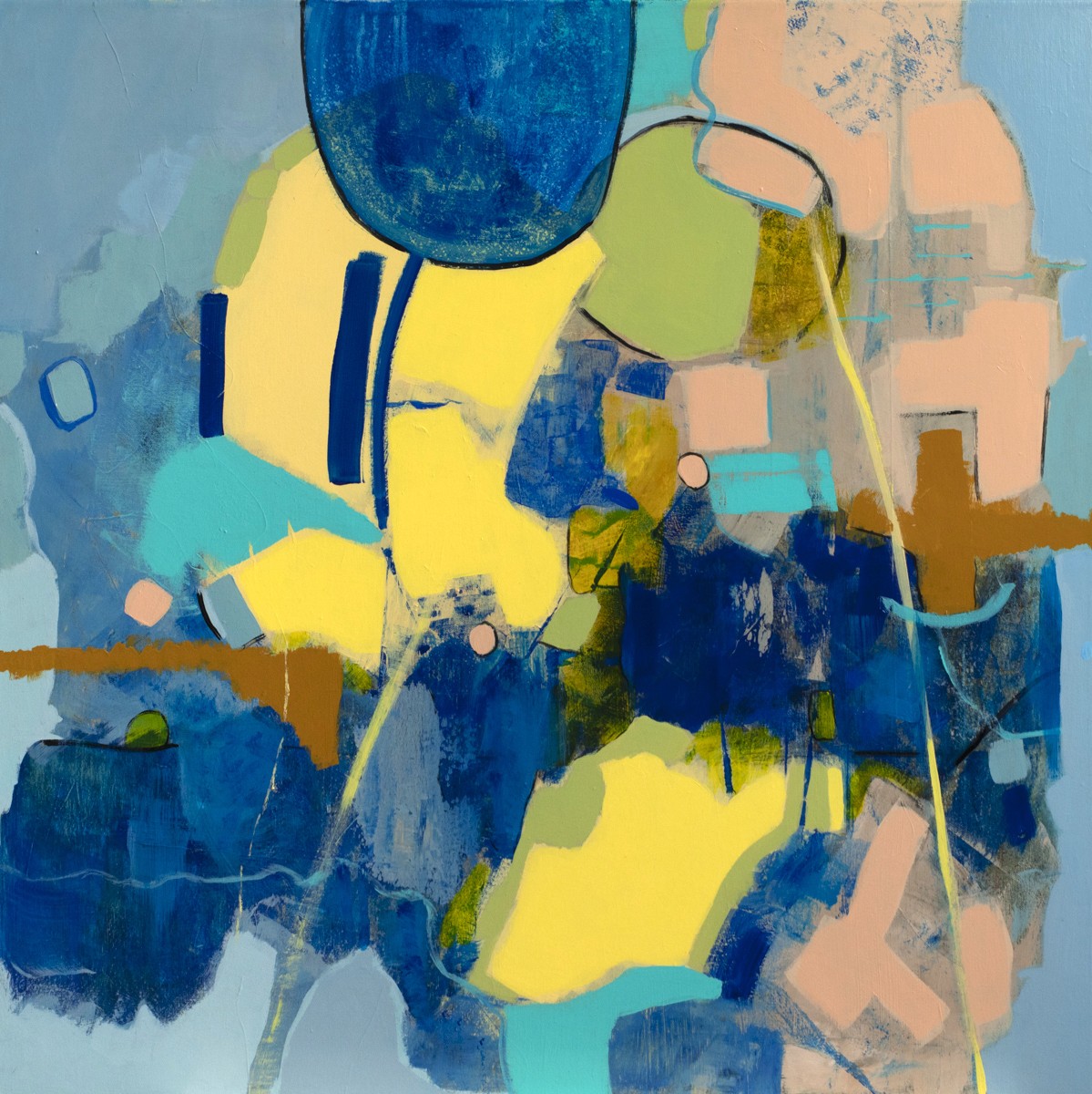Jacqueline Faubert, So Blue 1 Jacqueline Faubert, So Blue 1