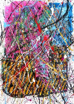 Peinture, Création B026 avec ou sans cadre, Jean-Jacques Marie