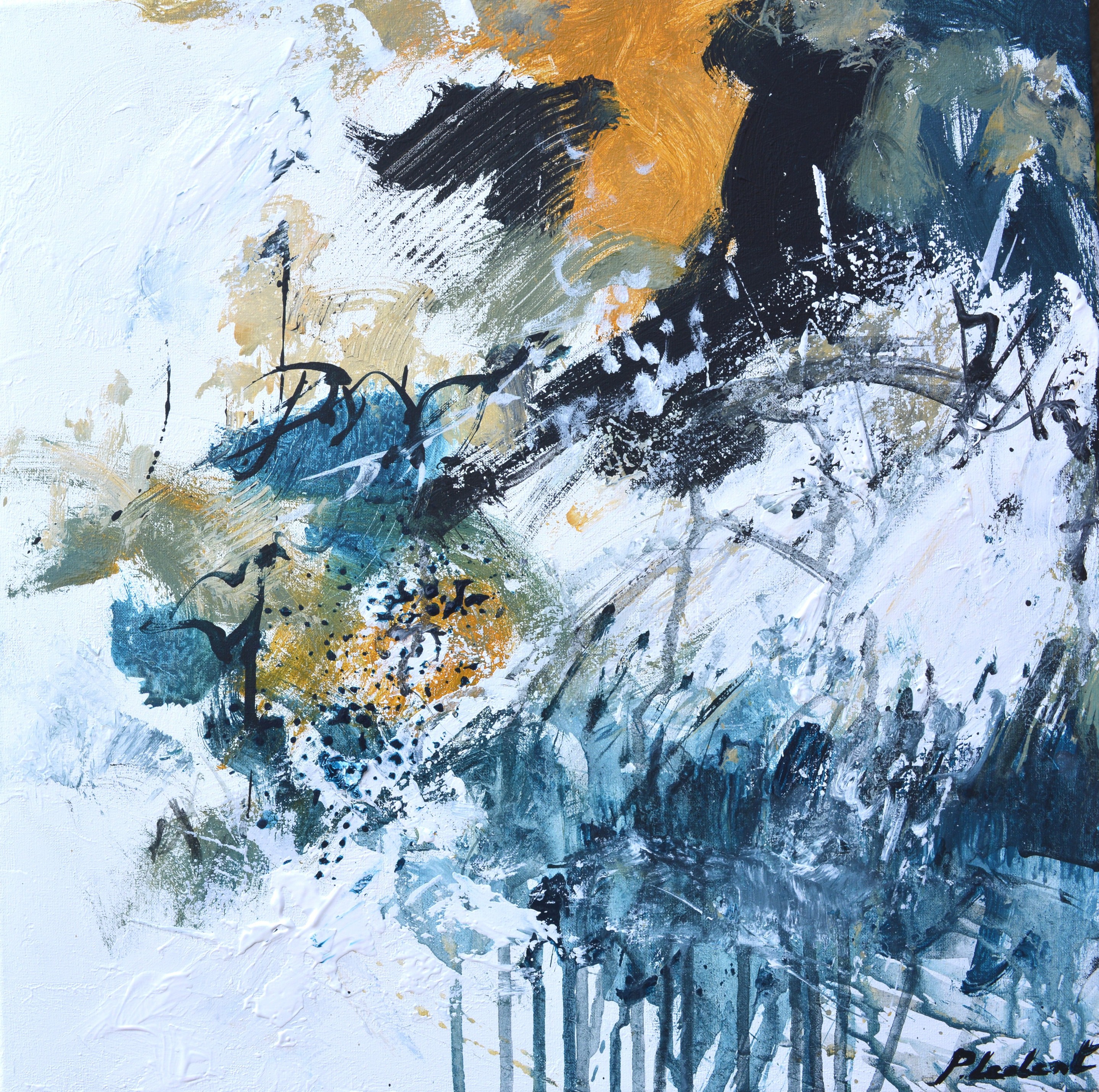 Pol Ledent, Snowy track Pol Ledent, Snowy track