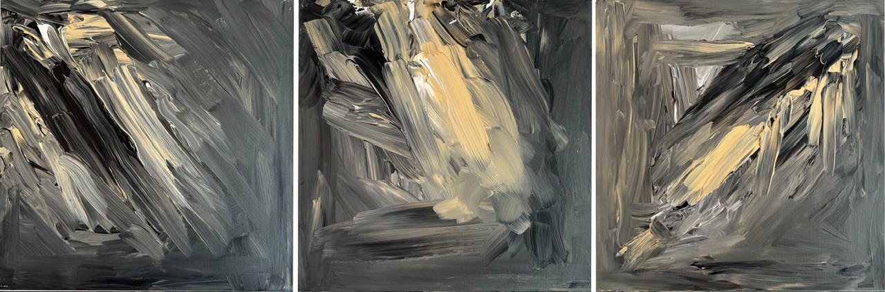 Kristina Mallen, Triptych: Abstractions ? 21,22,23 Kristina Mallen, Triptych: Abstractions ? 21,22,23