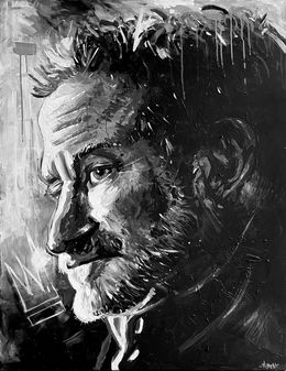 Gemälde, Robin Williams, Floo.