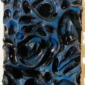 Gemälde, Blue Cell, Cédric Palobart