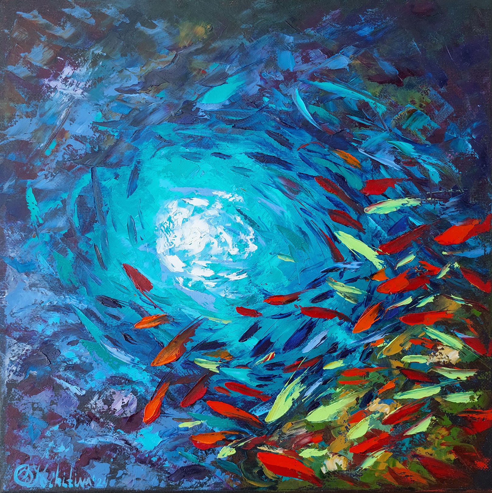Olga Nikitina, Deep Ocean Coral Reef Olga Nikitina, Deep Ocean Coral Reef