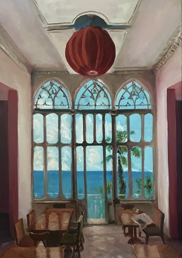 Peinture, Casa blanca of Beirut, Jamil Boudiab