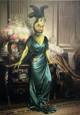 Painting, Baronne Von Grinch, Thierry Bruet