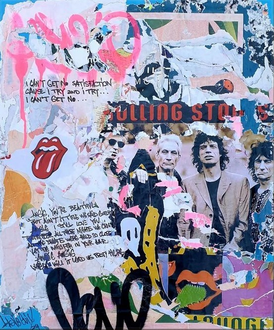Lasveguix, Rolling Stones wall Lasveguix, Rolling Stones wall