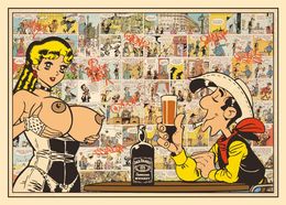 Print, Members only (Lucky Luke), Kobalt