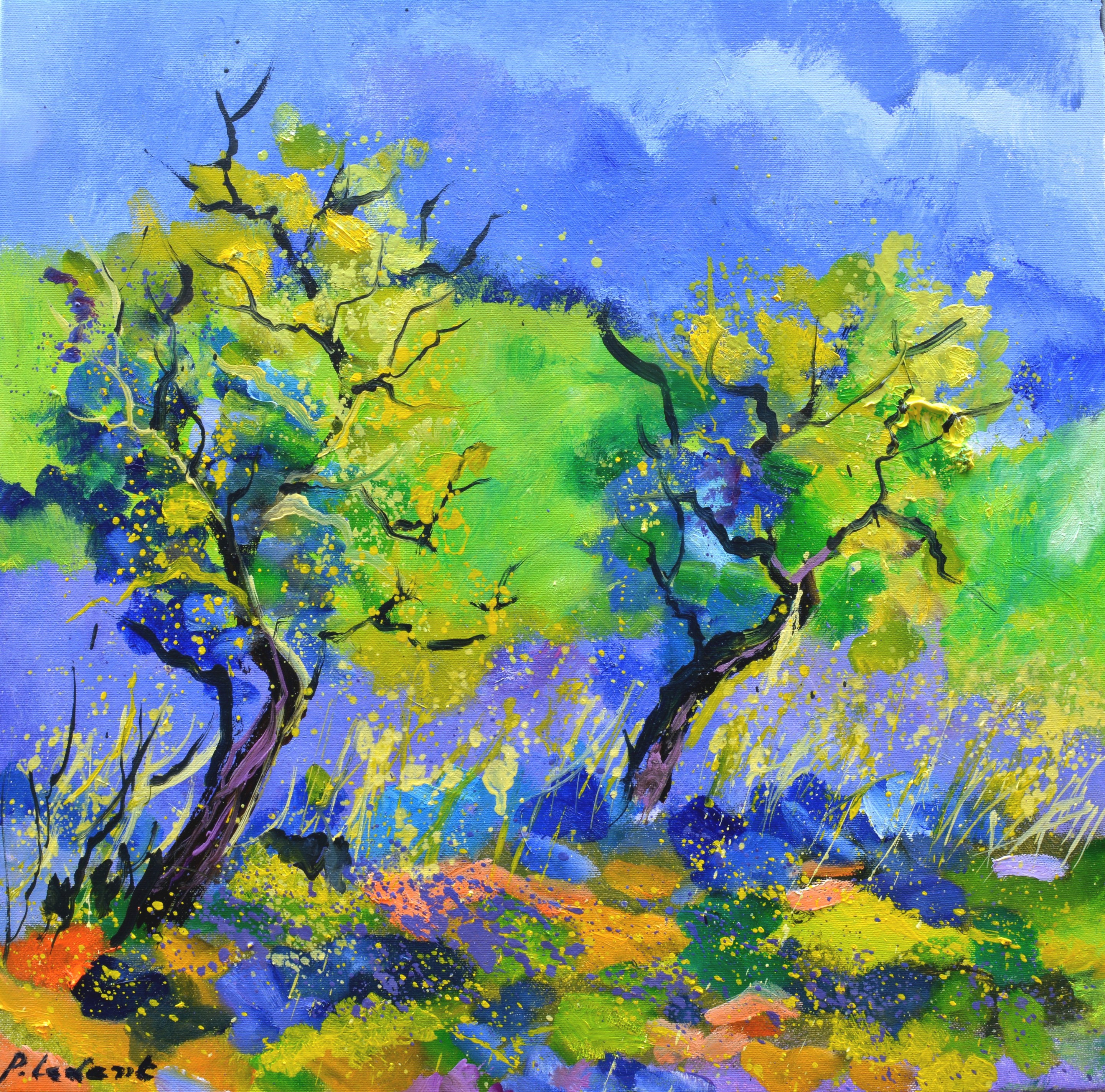 Pol Ledent, Two trees in summer Pol Ledent, Two trees in summer