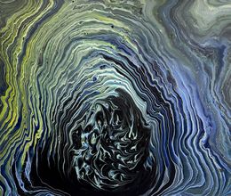 Pintura, Green Blue Divine, Monica Tangen