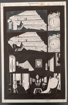 Dessin, Planche Originale Batman : Gotham Knights #18 page 12, Roger Robinson