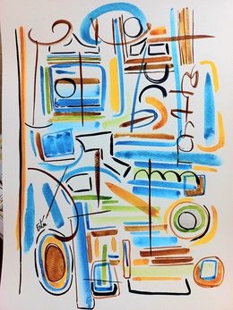 Painting, Ecriture, Estée