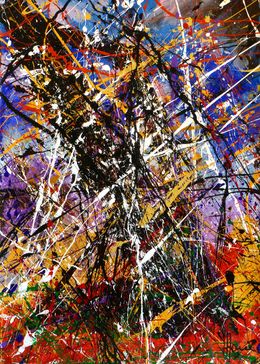 Peinture, Création A087 avec ou sans cadre, Jean-Jacques Marie