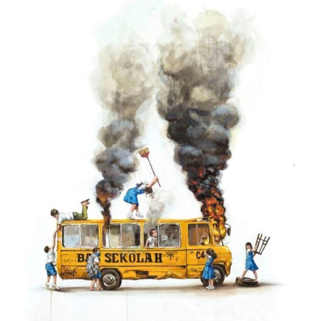 Ernest Zacharevic, Rage Against The Machine Ernest Zacharevic, Rage Against The Machine