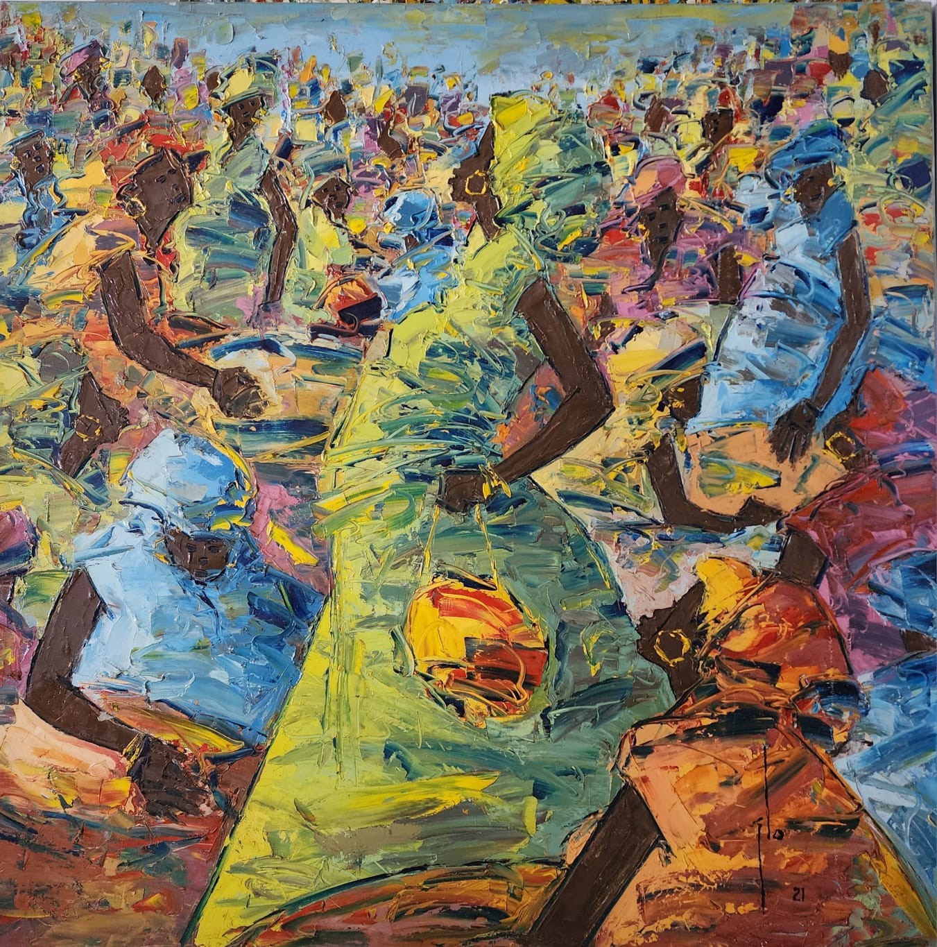 Ablade Glover, Colorful women Ablade Glover, Colorful women