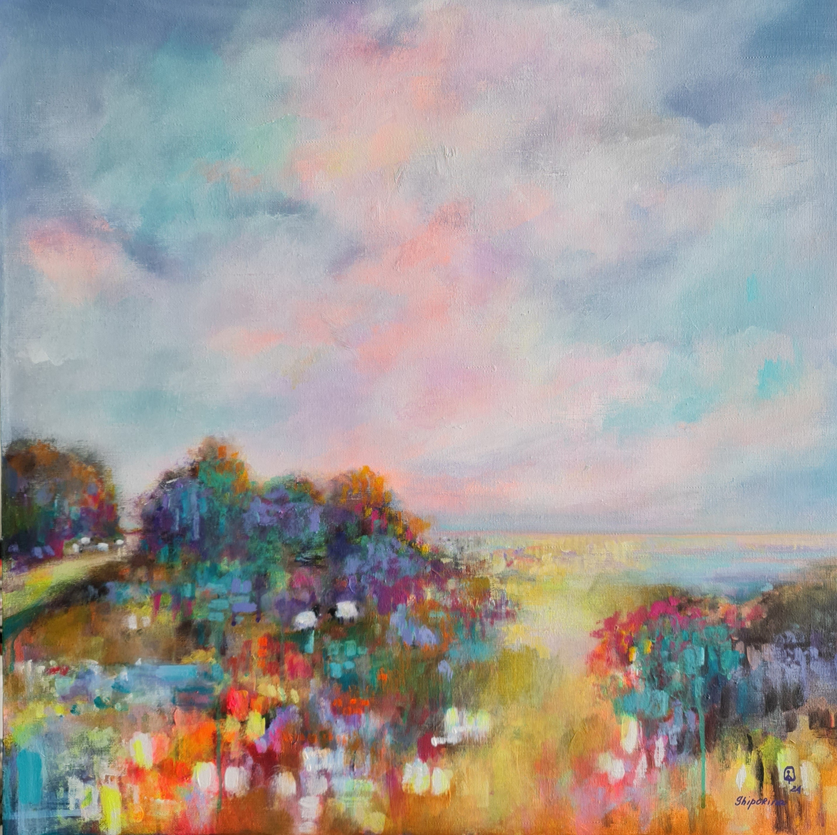 Natalie Shiporina, A colorful dream for those who can't sleep, counting sheep Natalie Shiporina, A colorful dream for those who can't sleep, counting sheep