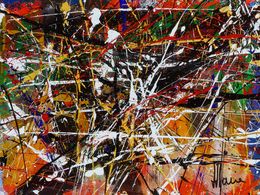 Peinture, Création A133 avec ou sans cadre, Jean-Jacques Marie