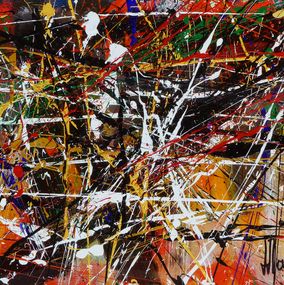 Peinture, Création A133 avec ou sans cadre, Jean-Jacques Marie