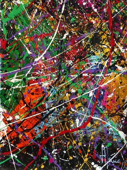 Peinture, Création A224 avec ou sans cadre, Jean-Jacques Marie