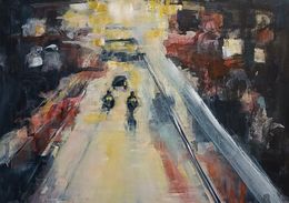 Gemälde, Fugue urbaine, Anne-Sophie Larcena