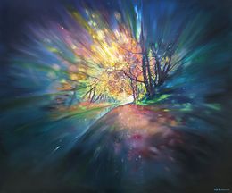 Painting, Journeys End, Gill Bustamante