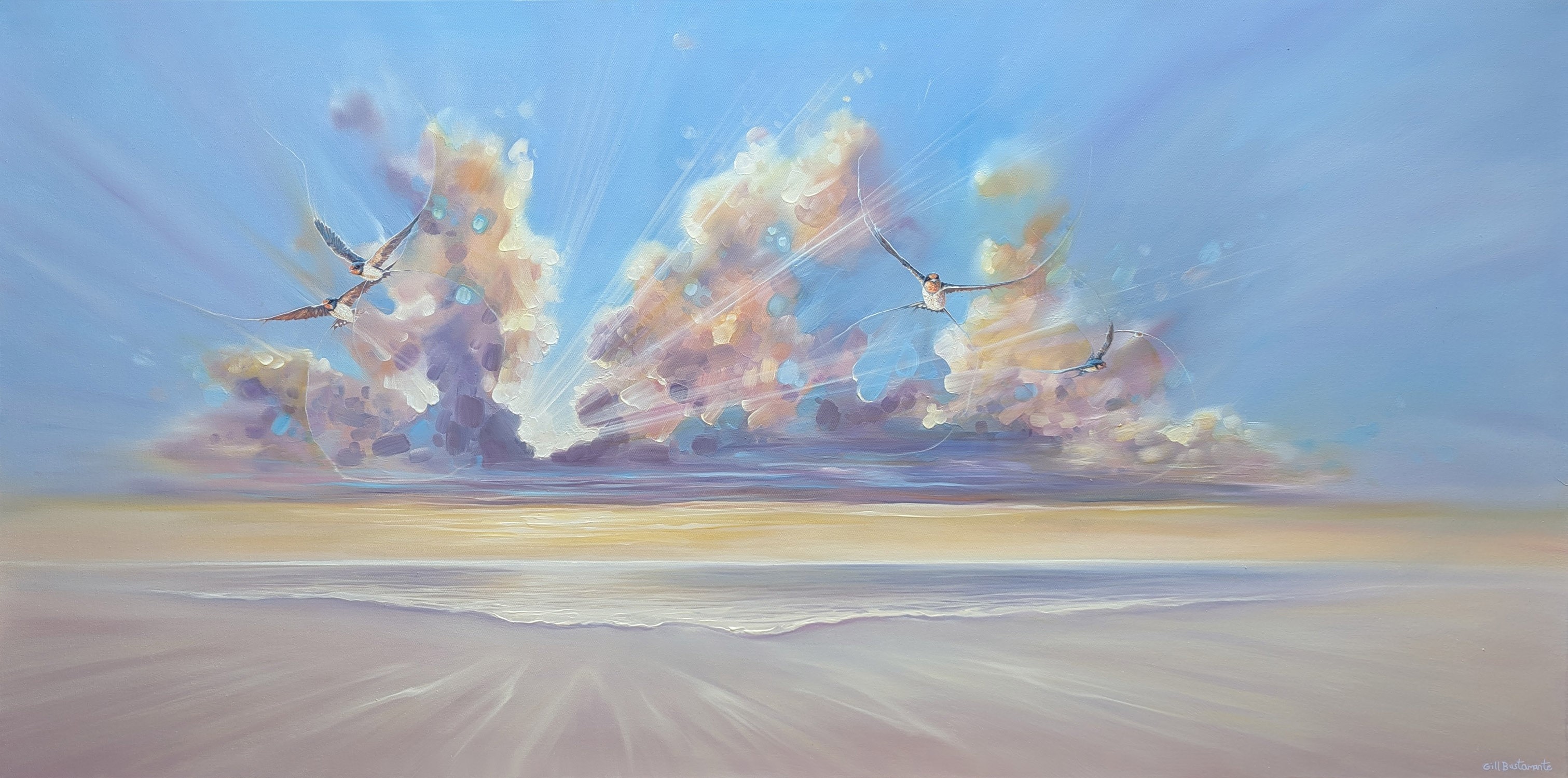 Gill Bustamante, A Triumphant Return of Swallows Gill Bustamante, A Triumphant Return of Swallows