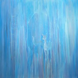 Gemälde, Out of the Blue, Gill Bustamante